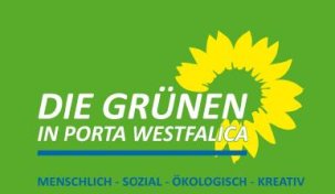 Das Logo des Bündins 90 Die Grünen Porta Westfalica